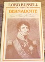 Bernadotte King of Sweden