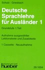 Deutsche Sprachlehre Fur Auslander  Twovolume Edition  Level 1 Cassette 1 Ausgewahlte Lektionstexte