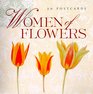 Women of Flowers Postcard Book