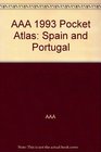 AAA 1993 Pocket Atlas Spain and Portugal
