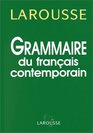 Grammaire du franais contemporain