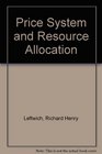 Price System and Resource Allocation