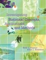 Investigating Statistical Concepts Applications and Methods