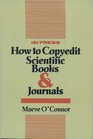 How to copyedit scientific books  journals