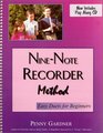 NineNote Recorder Method Easy Duets for Beginners with PlayAlong CD
