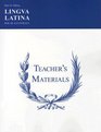 Lingua Latina Per Se Illustrata Teachers' Materials