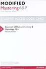 Essentials of Human Anatomy  Physiology and Modified Mastering AP with Pearson eText  ValuePack Access Card Package