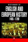 Dictionary of English and European History The Penguin  14851789