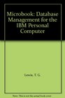 Microbook Database Management for the IBM Personal Computer