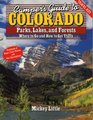 Camper's Guide to Colorado Parks Lakes and Forests