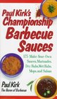 Paul Kirk's Championship Barbecue Sauces 175 MakeYourOwn Sauces Marinades Dry Rubs Wet Rubs Mops and Salsas
