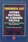Sistema nacional de economia politica/ National System of Economic Politics