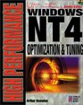 High Performance Windows NT 4 Optimization  Tuning The Authoritative Guide to Power Security and Troubleshooting