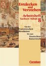 Entdecken und Verstehen Geschichtsbuch fr SachsenAnhalt Klasse 8
