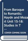 From Baroque to Romantic Studies in Tonal Music