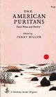 The American Puritans Their Prose and Poetry