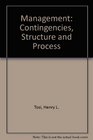 Management Contingencies structure and process