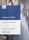 Lawyers' Skills 200809
