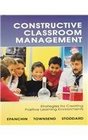 Constructive Classroom Management Strategies for Creating Positive Learning Environments