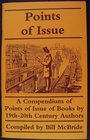 Points of Issue A Compendium of Points of Issue of Books by 19Th20th Century Authors