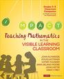 Teaching Mathematics in the Visible Learning Classroom Grades 35