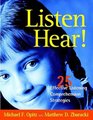 Listen Hear 25 Effective Listening Comprehension Strategies