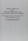 Hans Sachs and Folk Theatre in the Late Middle Ages Studies in the History of Popular Culture