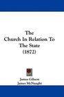 The Church In Relation To The State
