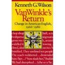 VAN WINKLE'S RETURN Change in American English 19661986