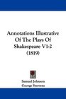 Annotations Illustrative Of The Plays Of Shakespeare V12