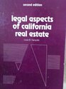 Legal Aspects of California Real Estate