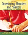 Developing Reading and Writers in the Content Areas