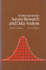 An Introduction to Survey Research and Data Analysis