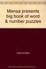 Mensa presents big book of word  number puzzles
