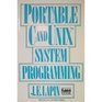 Portable C and Unix System Programming