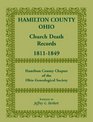 Hamilton County Ohio Church Death Records 18111849