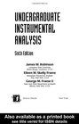 Undergraduate Instrumental Analysis Sixth Edition