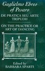 De Pratica Seu Arte Tripudii  on the Practice or Art of Dancing