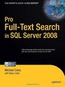Pro FullText Search in SQL Server 2008