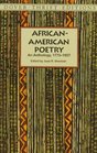 AfricanAmerican Poetry An Anthology 17731927