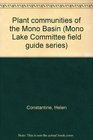Plant communities of the Mono Basin