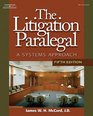 The Litigation Paralegal A Systems Approach 5E