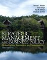 Strategic Management and Business Policy Globalization Innovation and Sustainablility
