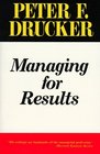 Managing for Results