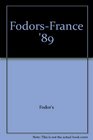Fodors-France '89