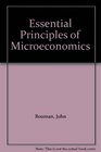 Essential Principles of Microeconomics