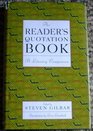 Readers Quotation Book A Literary Companion