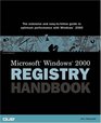 Microsoft Windows 2000 Registry Handbook