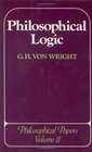 Philosophical Logic Philosophical Papers