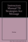 Instructors Manual TB Strategies Acc Message